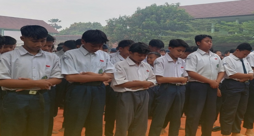 MTs Negeri 4 Bogor Melaksanakan Pembiasaan Dhuha dan Pekan Literasi