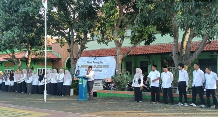 MTs N 4 Bogor Gelar Asesmen Sumatif Akhir Tahun Kelas 7 dan 8 Tahun Pelajaran 2024/2025