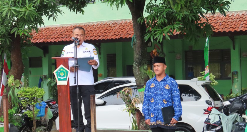 Upacara Peringatan Hari Amal Bakti Kemenag ke-78 di MTs Negeri 4 Bogor